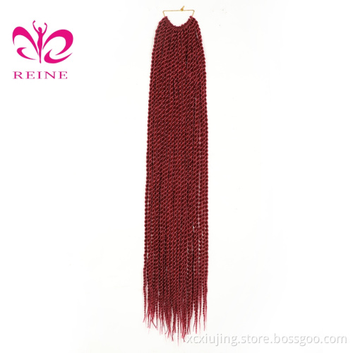 wholesale synthetic hair jumbo braid 100 synthetic braiding hair 22 inch micro braiding hair